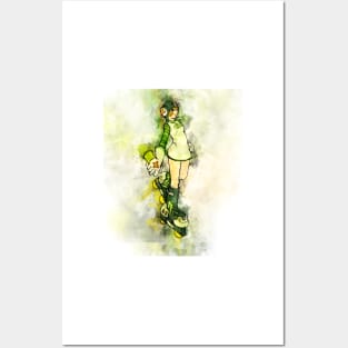 Jet Set Radio - Gum *watercolor* Posters and Art